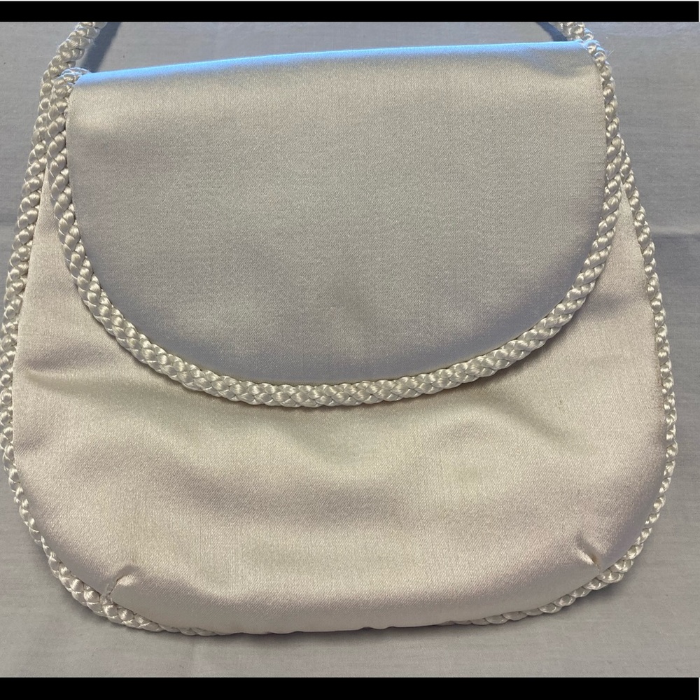 Vintage Magid White Silk Purse